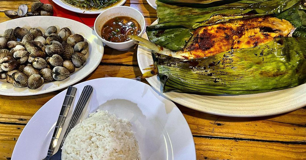 Ikan Bakar Batu Uban @ Polis Marin